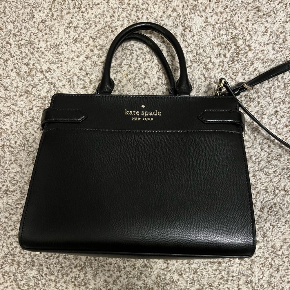 Black Kate Spade bag - Like New